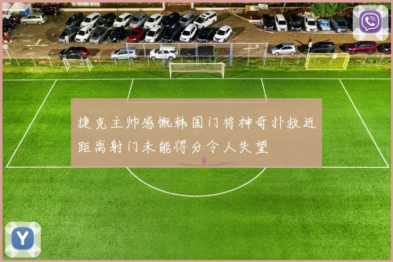 捷克主帅感慨韩国门将神奇扑救近距离射门未能得分令人失望